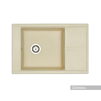 Мойка гранитная Акватон Делия 78  шампань 1A715132DE290
