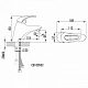 Смеситель для умывальника Iddis Carlow CARSB00I08