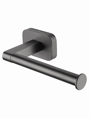 Держатель для туалетной бумаги без крышки Wonzon & Woghand graffity, темный графит ww-9316