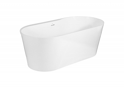 Ванна свободностоящая Roca Raina 159х79 из материала Stonex белая 248466000
