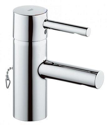 Смеситель для умывальника GROHE ESSENCE 33596000 с цепочкой