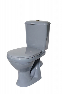 Унитаз-компакт Оскольская керамика Суперкомпакт Стандарт серый