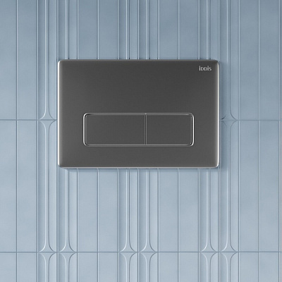 Клавиша смыва, пневматическая, матовый хром, Profix Air, IDDIS, PRA80M0i77