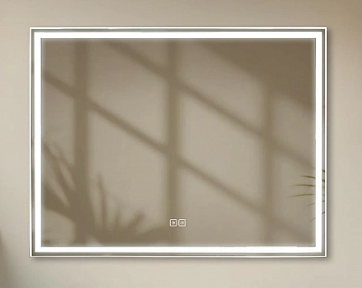 Зеркало 100х80 ТХ, подогрев, сенсорный выключатель Silver Mirrors Ливия - 2.2 LED-00003000