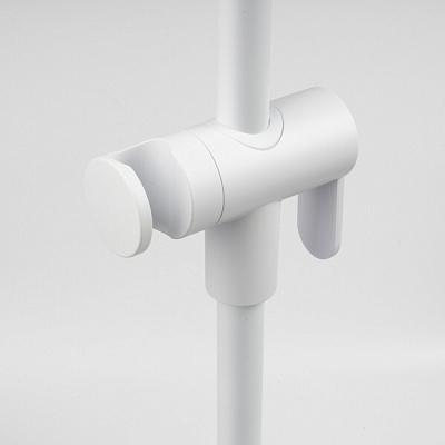 Душевая штанга с ручной лейкой, белая матовая, Iddis Optima Home, OPH3F70i16
