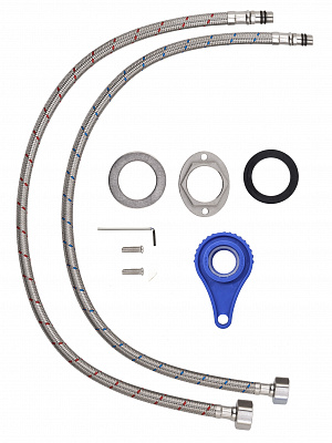 Смеситель для биде Wonzon & Woghand FLEX, Хром WW-88016072-CR