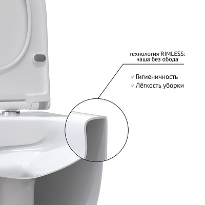 Унитаз подвесной Berges Ego Xl 082124