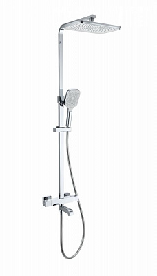 Душевая система с термостатом Wonzon & Woghand STAY 3, Хром WW-B3026-T1-CR