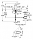 Смеситель для умывальника GROHE EUROECO 32732000