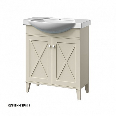 Тумба 75 две двери Caprigo TORINO 34611-TP813