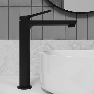 Смеситель для накладного умывальника Iddis Parker PARBL01i01