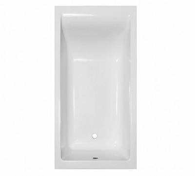 Ванна из литьевого мрамора 180х80 Delta 180 silk Эстет ФР-00014391