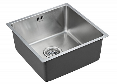 Мойка для кухни нержавеющая Paulmark Lassan PM304444-BS
