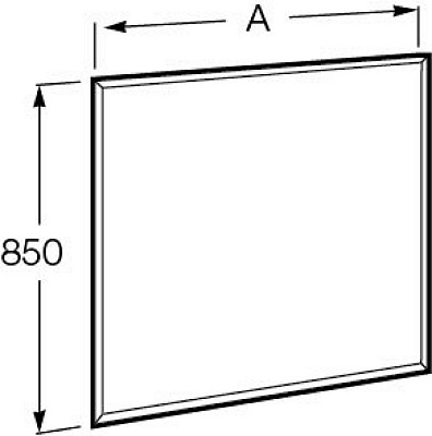 Зеркало Roca Aneto 60 812362000