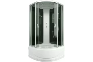 Душевая кабина 80х80х215 с верхним душем Erlit Comfort ER3508TP-C2-RUS