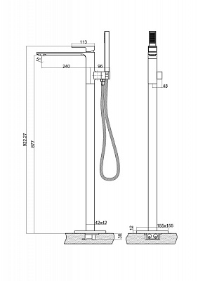 Сифон для раковины BelBagno BB-SMT2-01